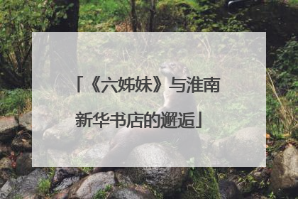 《六姊妹》与淮南新华书店的邂逅
