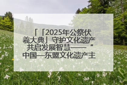 「2025年公祭伏羲大典」守护文化遗产 共启发展智慧——“中国—东盟文化遗产主题对话”侧记