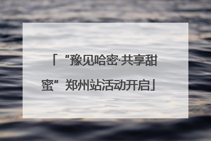 “豫见哈密·共享甜蜜”郑州站活动开启