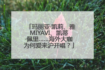 玛丽亚·凯莉、雅MIYAVI、凯蒂·佩里……海外大咖为何爱来沪开唱？