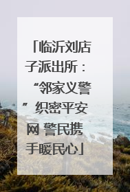 临沂刘店子派出所：“邻家义警”织密平安网 警民携手暖民心