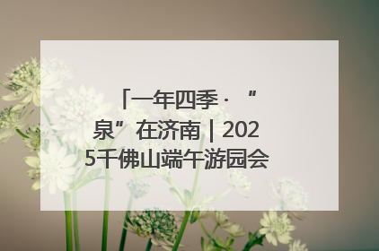 一年四季 · “泉”在济南｜2025千佛山端午游园会邀您共享亲子时光