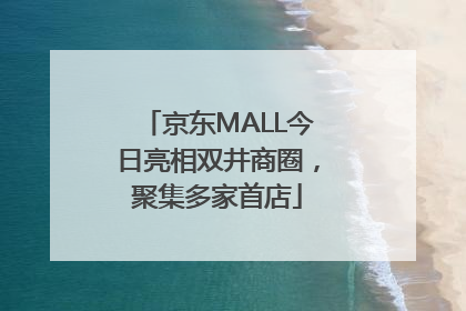 京东MALL今日亮相双井商圈，聚集多家首店