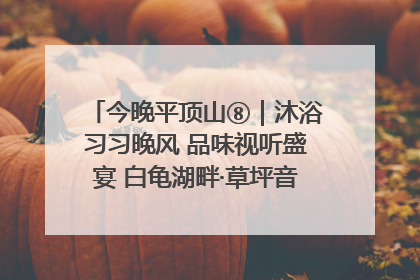 今晚平顶山⑧｜沐浴习习晚风 品味视听盛宴 白龟湖畔·草坪音乐会激情上演