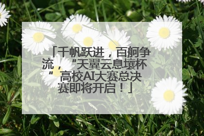 千帆跃进，百舸争流，“天翼云息壤杯”高校AI大赛总决赛即将开启！