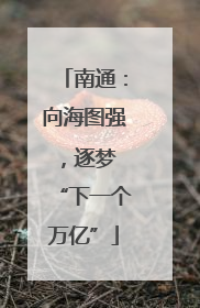 南通：向海图强，逐梦 “下一个万亿”