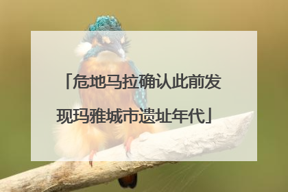 危地马拉确认此前发现玛雅城市遗址年代