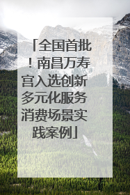全国首批！南昌万寿宫入选创新多元化服务消费场景实践案例