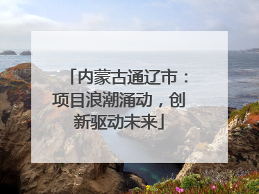 内蒙古通辽市：项目浪潮涌动，创新驱动未来