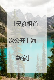 吴彦祖首次公开上海新家