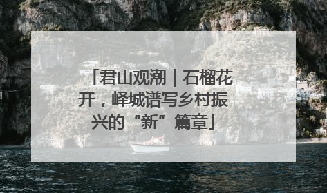 君山观潮｜石榴花开，峄城谱写乡村振兴的“新”篇章