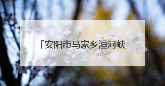 安阳市马家乡洹河峡谷风景区林果产业蓬勃发展 助力乡村振兴
