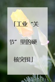 工业“关节”里的硬核突围