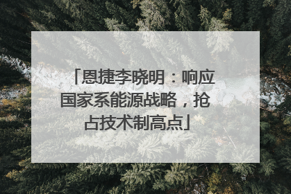 恩捷李晓明：响应国家系能源战略，抢占技术制高点