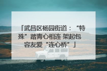 武昌区杨园街道：“特殊”踏青心相连 架起包容友爱“连心桥”