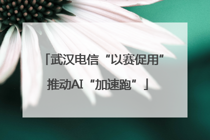 武汉电信“以赛促用”推动AI“加速跑”