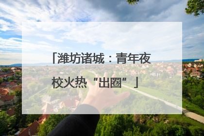 潍坊诸城：青年夜校火热“出圈”