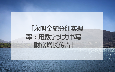 永明金融分红实现率：用数字实力书写财富增长传奇