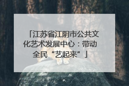 江苏省江阴市公共文化艺术发展中心：带动全民“艺起来”