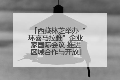 西藏林芝举办“环喜马拉雅”企业家国际会议 推进区域合作与开放