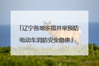 辽宁各地多措并举预防电动车消防安全隐患