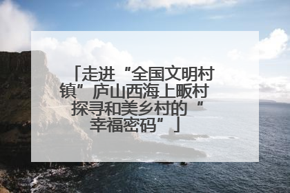 走进“全国文明村镇”庐山西海上畈村 探寻和美乡村的“幸福密码”