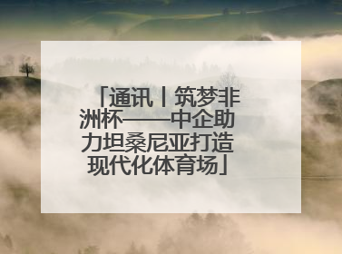 通讯丨筑梦非洲杯——中企助力坦桑尼亚打造现代化体育场